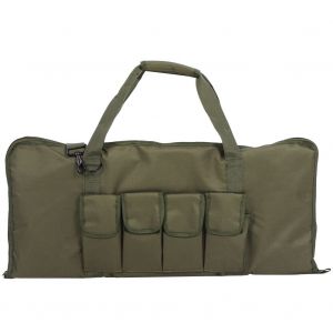 Sac a bandouliere simple en tissu Oxford 600D vert militaire, grande capacite, protection tactique, chasse, 71 x 33 cm - Neuf