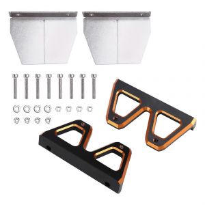 M&eacute;tal garniture languettes vagues &eacute;quilibre volets plaque de pression d'eau pour bateau de course rc o/v yacht MONO 2pcs - Neuf