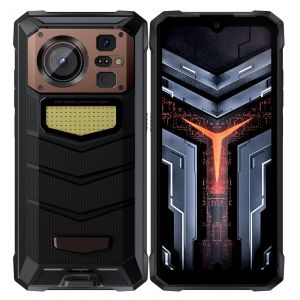 Smartphone Incassable 6GB+256GB Vision Nocturne Batterie 20800mAh Android 13 Or YONIS - Neuf
