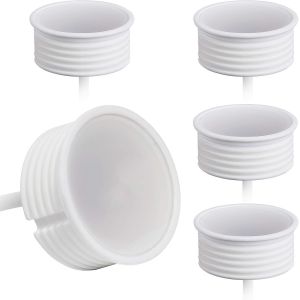 Kal-Lot De 5 Modules Led Plats De Seulement 22 Mm Pour Spots Encastrables Au Plafond - 220v 5 W Blanc Chaud Dimmable- Remplacement Parfait Pour Gu10 / Mr16 - Neuf