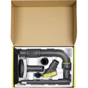 NouvelHorizonstore-Kit Accessoires Aspirateur RAKVA04 &iquest; 4 Buses + Raccords &iquest; Nettoyage Sol, Voiture, Meubles &iquest; Compatible Aspirateurs 18V RYOBI - Neuf