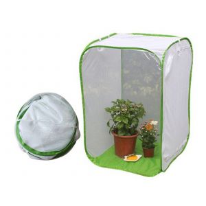 Cage &agrave; insectes pliable 60x60x90cm pour l'&eacute;levage et la protection des plantes - Neuf