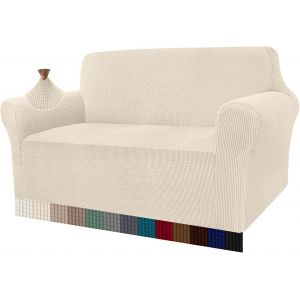Housse de canapé moderne, jacquard, élastique, pour salon, idéale comme protection contre les chiens et les animaux domestiques - Neuf