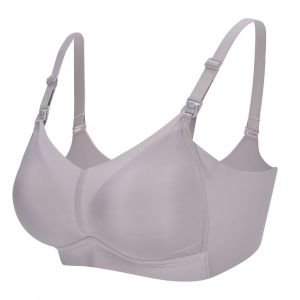 Soutien-Gorge D'allaitement Fin Et Respirant, Anti-Affaissement, Pour Post-Partum (Violet, Taille Xxl) - Neuf