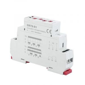 GEYA Relais temporisé à cycle asymétrique Relais SPDT 16A,GRT8-S1 ACDC12V-240V - Neuf