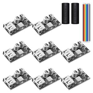 Lot de 8 modules abaisseurs USB DC 12 V 24 V vers 5 V CC USB Convertisseur QC 3.0 R&eacute;gulateur de tension Alimentation Buck Convertisseur,Noir - Neuf