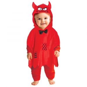 Déguisement Diable Élégant Poncho Bébé - Neuf