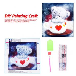 Kit De Broderie En Strass Fait A La Main, Peinture Au Point De Croix, Artisanat Pour Decoration Murale De Maison - Neuf