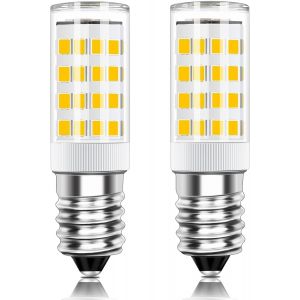 Ampoule Led E14 5w Hotte Aspirante,Équivalent À Incandescente 50w,Blanc Neutre 4000k,500lm,Ac 220-240v,Non Dimmable,Culot E14 Petite Vis Edison Pour Réfrigérateur,Hotte,Lustres,Lot De 2 - Neuf