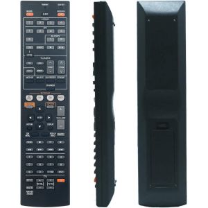 RAV491 ZF30320 Télécommande remplacée Convient pour Yamaha AV Receivers HTR-4066 RX-V475 RX-V575 YHT-399U HTR-5063 RX-V467 RX-V367 RX-V371 RX-465BL YHT-494BL RX-V565BL YHT-397BL - Neuf