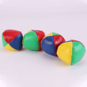 Ensemble de 4 balles de jonglage pour débutants - Souples - Neuf
