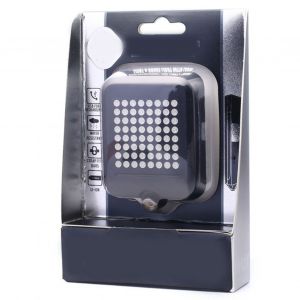 Feu Arriere De Velo A Led, Clignotant, Detection Intelligente, Freinage Automatique, Rechargeable Par Usb, Fournitures D'exterieur, Noir - Neuf