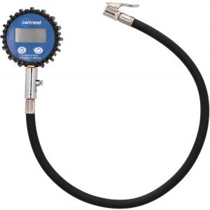 MEVRONISSHOP-cartrend 50238 Manom&egrave;tre num&eacute;rique, lumineux, professionnel, pour pneus, jusqu'&agrave; 10 bar - Neuf