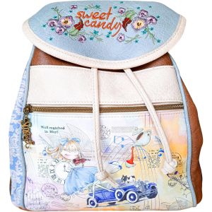 Sweet & Candy - Sac À Dos Pour Femme | Cadeaux Originaux Pour Femme | Sac À Bandoulière Femme | Cadeau Moderne - Bleu Ou Rose - Neuf