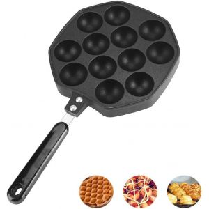 Letnerny-Poêle Grille Pan À Frire (12 Trous) - Neuf