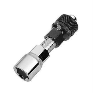 Extracteur De Manivelle De Vélo Haut De Gamme ¿ Acier Au Carbone Durable, Tête Amovible Polyvalente, Facile À Utiliser Pour Tous Les Types De Manivelles - Neuf