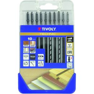 XT505570001 Lames de scie sauteuse, Gris, Set de 10 Pièces - Neuf