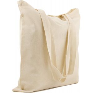 KALANKA-® Sac en Coton 38x42 cm | Tote Bag en Tissu Robuste 145g/m² | Sac Réutilisable Uni pour Courses, DIY et Peinture - Neuf