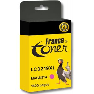 ERYI-- Lc3219M Xl - Cartouche D'Encre Compatible Avec Brother Lc3219M - Magenta Taille Xl - Pour Brother Mfc J 5330 - J 5335 - J 5730 - J 5830 Dw - J 5930 - J 6530 - J 6535 Dw - J 6730 Dw - Neuf