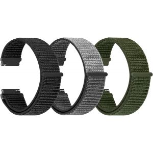 Kal-- Bracelet De Montre De Sport En Nylon À Libération Rapide U2013 Choisissez La Couleur Et La Largeur U2013 16 Mm, 18 Mm, 20 Mm, 22 Mm - Neuf