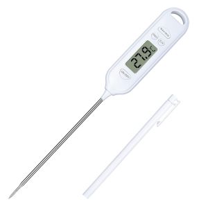 KAL-Thermometre Cuisine Affichage Lcd De Thermometre Cuisson À Lecture Instantanée Numérique Avec Sonde De 13,5 Cm De Long Pour La Cuisine, Viande, Lait,Aliments Frits,Liquides, Aliments, Barbecue - Neuf
