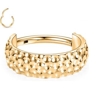 Kal-Boucles D'oreilles Huggie En Acier Chirurgical 316l Avec Charni&egrave;res, Petites Cr&eacute;oles Et Cartilage De Coquillage, Boucles D'oreilles Larges - Neuf