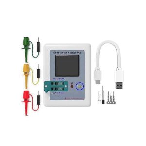 Testeur de composants multifonctions LCD TFT de 1,8 pouce pour r&eacute;sistance de condensateur de diode de transistor - Neuf