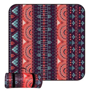 Picnic Blanket Outdoor Picnic Mat Camping Blanket Foldable Sand Mat Hiking Trip Family Concerts - Neuf