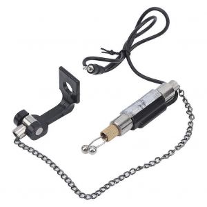 D&eacute;tecteur De Touche De P&ecirc;che En M&eacute;tal, Indicateur De Touche &Agrave; Led, Cha&icirc;ne D'alerte Sonore Et Lumineuse, Alimentation En Poisson - Neuf