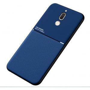 Kal-Mowen Coque Housse Étui Plaque De Métal Intégrée Pour Huawei Mate 10 Lite - Bleu - Neuf