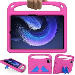 Enfants Coque pour Xiaomi Pad 6 / Xiaomi Pad 6 Pro (11 Pouces), Antichoc Étui avec Support Housse Protection pour Xiaomi Pad 6 / Pad 6 Pro 11"" (Rose) - Neuf