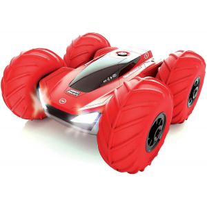 loc-Racers-Aquabound 2 Voiture Télécommandée Amphibie Et Réversible Voiture Radio Control Suv Conduite Par Terre,Eau Et Neige Couleur Rouge Pneus Gonflables +6 Ans (Nh93144) - Neuf