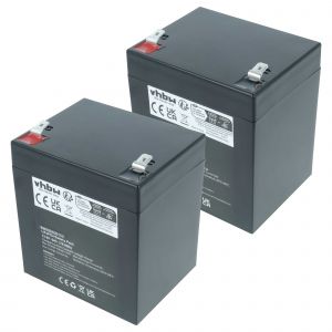 vhbw 2x Batterie compatible avec APC Smart-UPS RT SURTD3000RMXLI, DLA2200RMI2U haut-parleurs, enceintes portatives (6Ah, 12,8V, LiFePO4) - Neuf