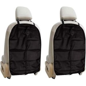 Protections Pour Si&egrave;ges Arri&egrave;re De Voiture, Housses De Si&egrave;ge Auto Imperm&eacute;ables En Tissu Oxford, Housses Pour Si&egrave;ge Enfant, Lot De 2, 30 Cm X 25 Cm X 5 Cm - Neuf