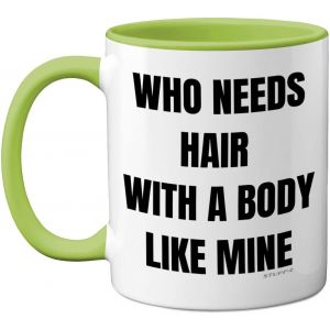 Eryi-Tasse Cadeau Pour La Fête Des Pères Avec Oncle U2013 Cadeau D'anniversaire Amusant Pour Lui, Tasses Fantaisie En Céramique Verte De 325 Ml, Passent Au Lave-Vaisselle, Tasses Baldi Pour Homme, C - Neuf