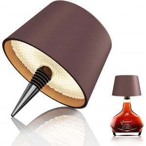 Kal-Lampe Tactile De Bouteille Amovible Et Amovible, Lampe De Table Sans Fil Rechargeable, Touche Tactile Ip54 Etanche Pour Restaurant,Chambre,Camping,Café - Neuf