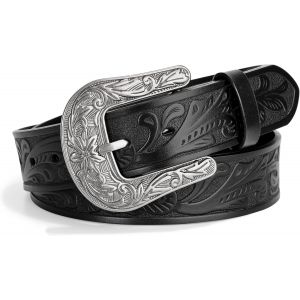 Tzf-Ceinture En Cuir Clouté Pour Femme Western Cowgirl Bling Ceinture En Cuir Clouté Pour Pantalon En Jean - Neuf