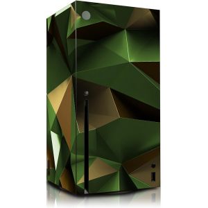 Design Cover R139 Film de protection autocollant en vinyle,anti-rayures,pour bo&icirc;tier de console de jeux (X,02 camouflage polygone) - Neuf