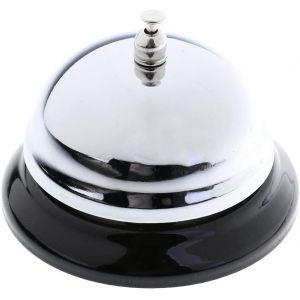 8,5 x 6,5 cm Cloche de nourriture Restaurant Cuisine Appels Cloche de repas Appels Cloche d'invocation Bar Réponse d'urgence Cloche de repas Cloche de service Sonnerie Appel Cloche avec moi - Neuf