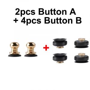 Contrôleur Pubg En Métal, Déclencheur Mobile, Bouton De Tir, Touche De Visée, Mini Manette De Jeu Android Pour Téléphone L1r1 Pour Iphone 7-Button A With B - Neuf