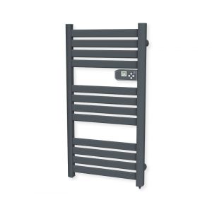 Sèche-serviette sec lames plates Anthracite - 500W - Neuf