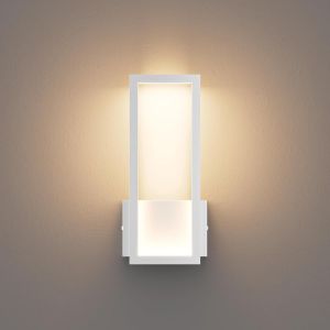 Applique Murale Interieur, 12w 900lm Lampe Murale Led Rectangulaire Mordern, Appliques Interieur Décoratif, Lumière Mural Pour Chambre Salon Couloir Escalier, Blanc Chaud 3000k, Blanc - Neuf