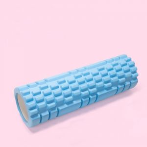 1pc Bloc De Yoga Colonne De Yoga Gymnastique Fitness Rouleau En Mousse Pilates Mini Exercice Dos Rouleau De Massage Musculaire Bloc De Yoga Souple Pilates Gymnase - Type Blue 30x8cm - Neuf