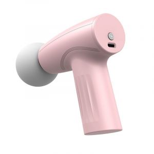 Mini Pistolet De Massage Musculaire Rose,Pistolet De Massage Portatif Pour Tissus Profonds,Pistolet De Thérapie,Pistolet De Fascia,Masseur Portatif Pour Tissus Profonds - Type Rose #A - Neuf