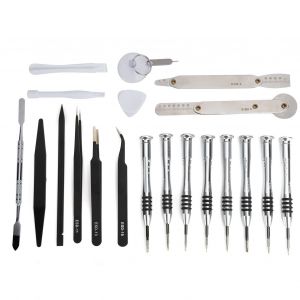 Kit De Tournevis 21 En 1 Pour Reparation Et Demontage D'ordinateurs Portables Os X/Android K-2020 - Neuf