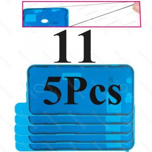 5 Pi&egrave;ces Autocollant &Eacute;tanche Pour Iphone 16 15 14 13 12 11 Xs Pro Maxxxr 8 7 6 Plus Joint Adh&eacute;sif Pr&eacute;-Coup&eacute; &Eacute;cran Lcd Cadre Bande Colle.5pcs 11. - Neuf