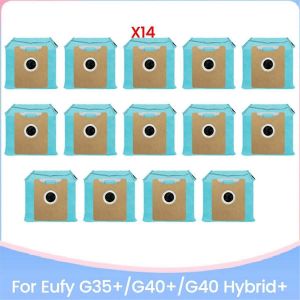 Lot de 14 sacs &agrave; poussi&egrave;re non tiss&eacute;s pour aspirateur robot G35+, G40+ et G40 Hybrid+ - Neuf
