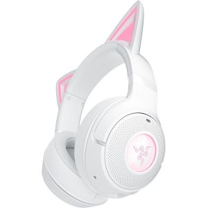 MEVRONISSHOP-Kraken Kitty V2 BT - Casque sans Fil Bluetooth RGB avec Kitty Ears pour Le Jeu et Le Streaming (325g, Haut-parleurs Triforce 40mm, Bluetooth 5.2, micros antibruit, autonomie de 40 Heures - Neuf