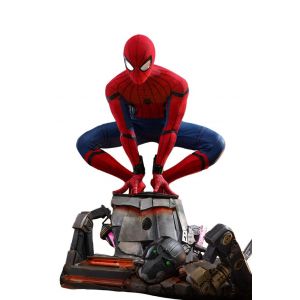 Figurine Hot Toys Qs014 - Marvel Comics - Spider-Man : Homecoming - Spider-Man Standard Version - Neuf