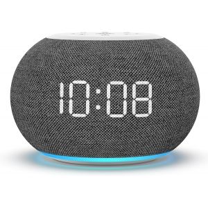 CHECARZHN--NO1-Réveil Radio À Gradation Automatique Pour La Chambre - Veilleuse 9 Couleurs, Gradateur 0-100%, 7 Sonneries D'Alarme, Radio Fm, Minuterie D'Arrêt Automatique - Neuf
